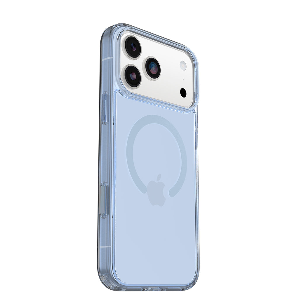 OtterBox Symmetry MagSafe Case for iPhone 17 Pro Max - Camera Control (Silver Glade Blue) 