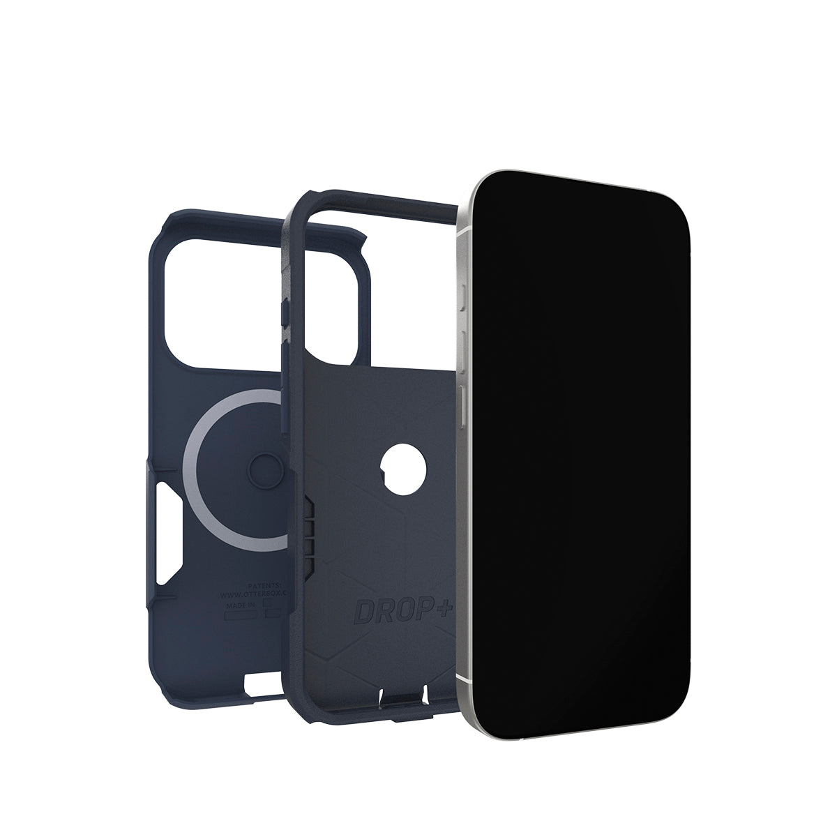 OtterBox Commuter iPhone 17 Pro Case - Camera Control - Blue 