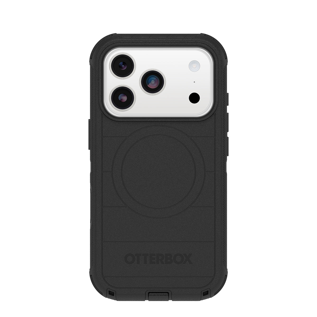 OtterBox Defender Pro Black Case for iPhone 17 Pro with Camera Control 