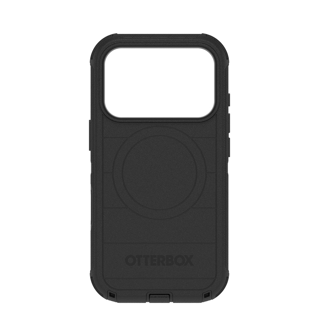 OtterBox Defender Pro Black Case for iPhone 17 Pro with Camera Control 