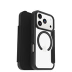 OtterBox React Folio MagSafe iPhone 17 Pro Case - Black Crystal 