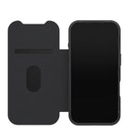OtterBox React Folio MagSafe iPhone 17 Pro Case - Black Crystal 