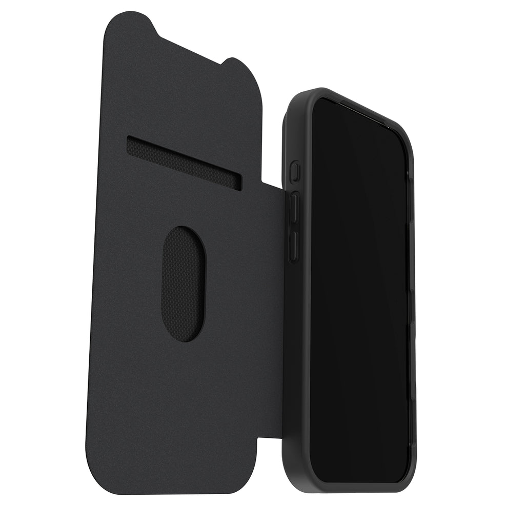 OtterBox React Folio MagSafe iPhone 17 Pro Case - Black Crystal 