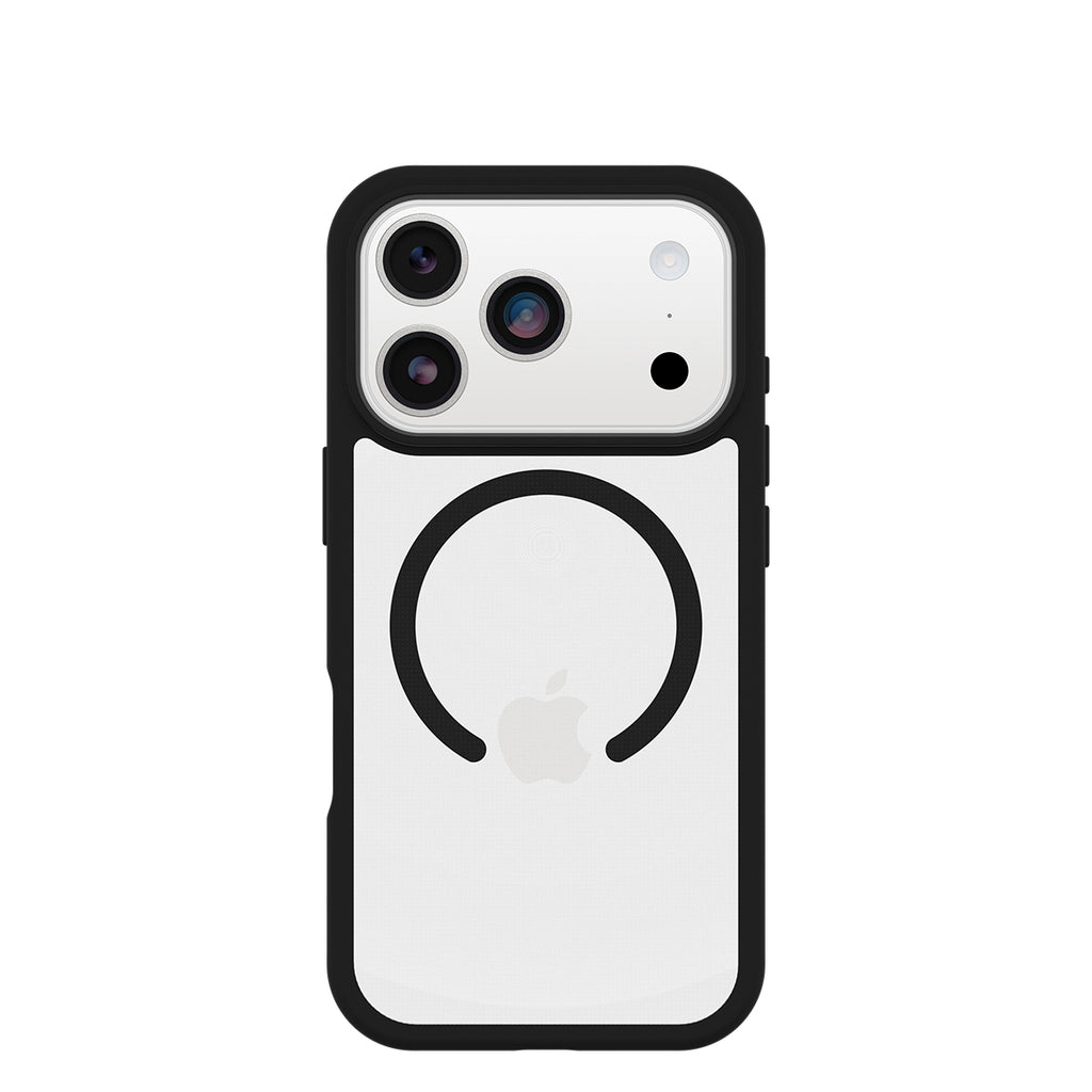 OtterBox React MagSafe Case for iPhone 2026 6.3 Pro - Black Crystal 