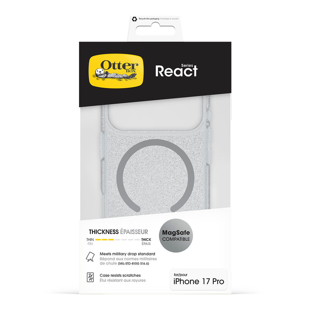 OtterBox React MagSafe Case - iPhone 17 Pro Stardust 