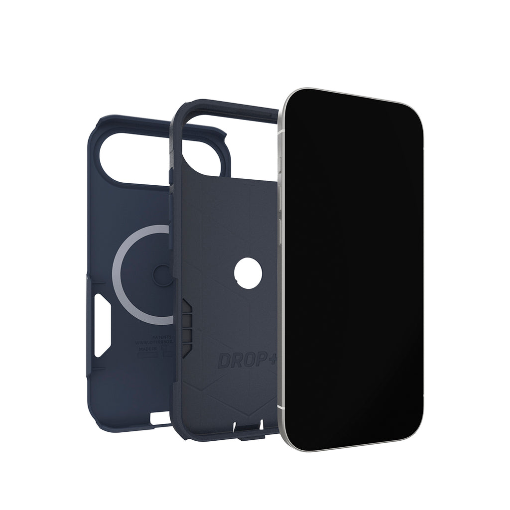 OtterBox Commuter iPhone Air Case - Blue with Camera Control 