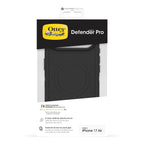 OtterBox Defender Pro Case for iPhone Air - Black with Camera Control 
