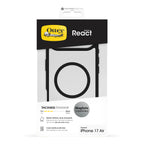OtterBox React MagSafe Case for iPhone Air - Black Crystal 