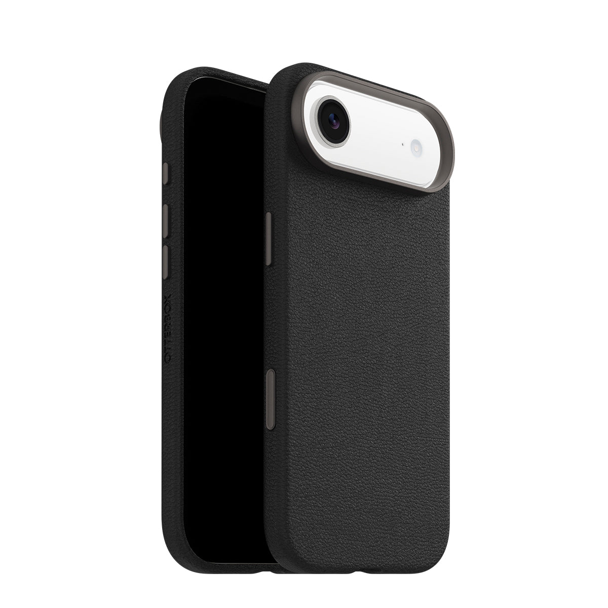 OtterBox Symmetry Cactus Leather MagSafe Case with Camera Control - iPhone Air, Black 