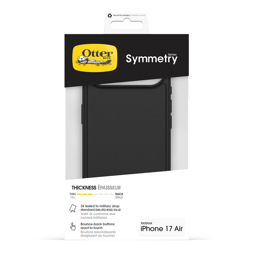 OtterBox Symmetry MagSafe iPhone Air Case with Camera Control - Black 