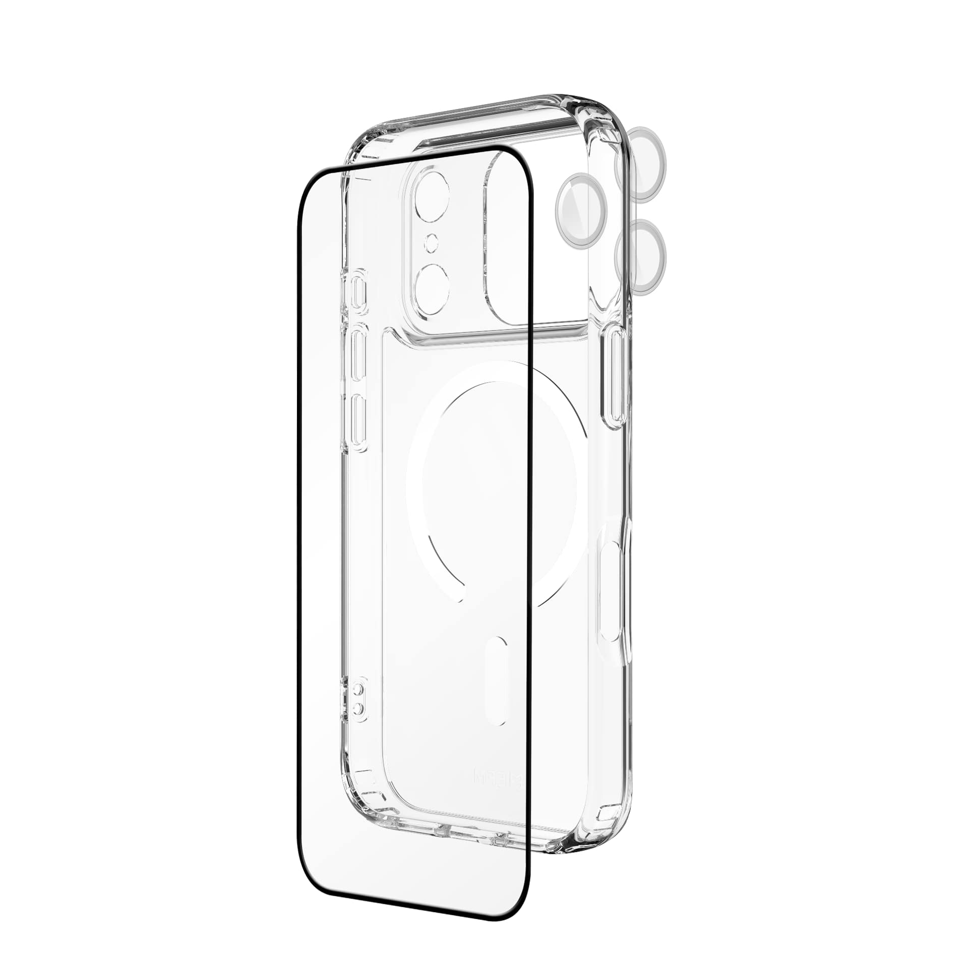 EFM 3-in-1 Case, Screen & Camera Lens Protection Bundle EFM