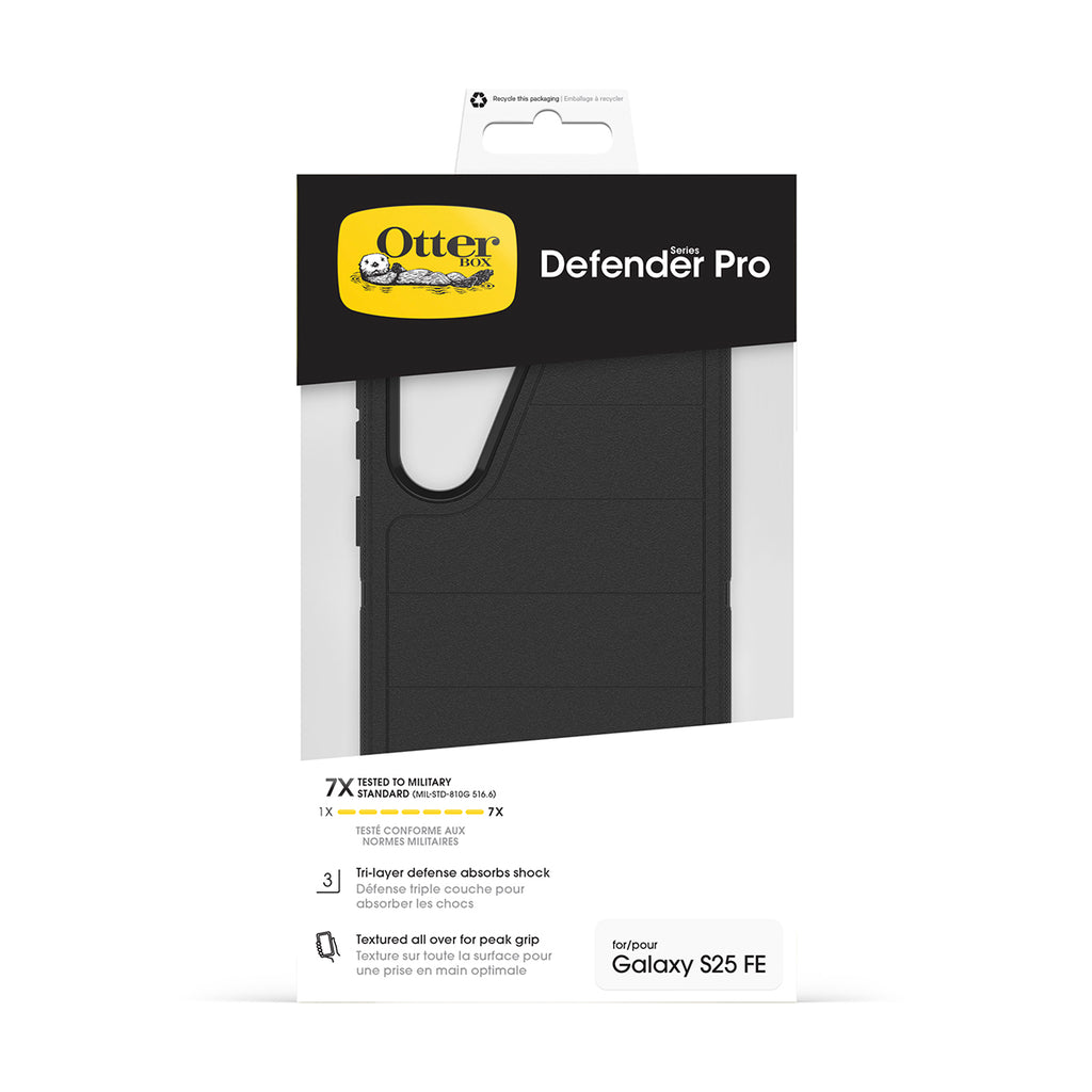 OtterBox Defender Pro Case | Samsung Galaxy S25 FE - Black 