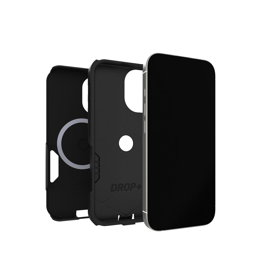 OtterBox Commuter iPhone 17 Case - Black with Camera Control 