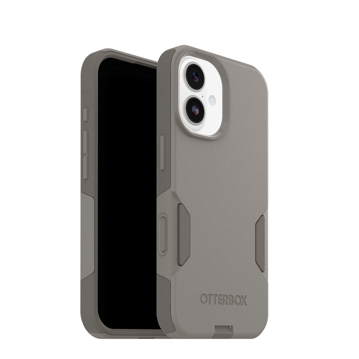 OtterBox Commuter iPhone 17 Case - Stone | Built-in Camera Control 