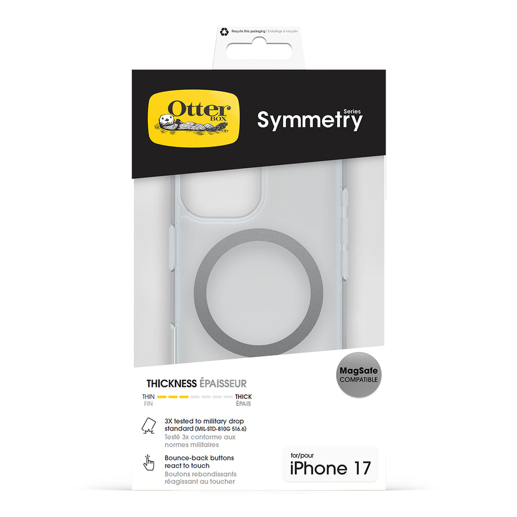 OtterBox Symmetry Clear iPhone Case - Slim, Protective, MagSafe OTTERBOX