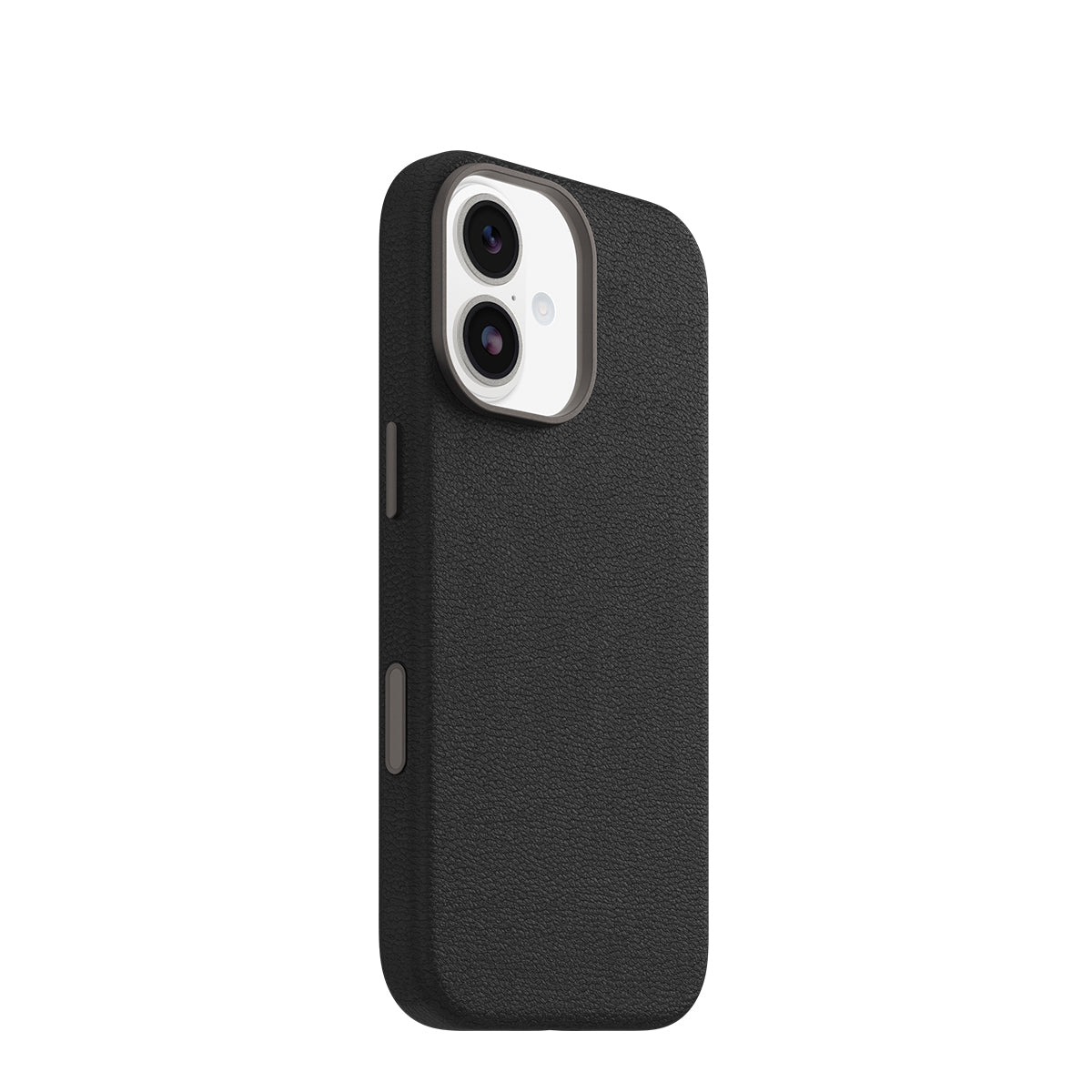 OtterBox Symmetry MagSafe Cactus Leather Case for iPhone 17 - Camera Control, Noir Ash 