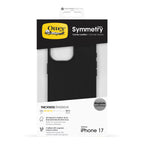 OtterBox Symmetry MagSafe Cactus Leather Case for iPhone 17 - Camera Control, Noir Ash 