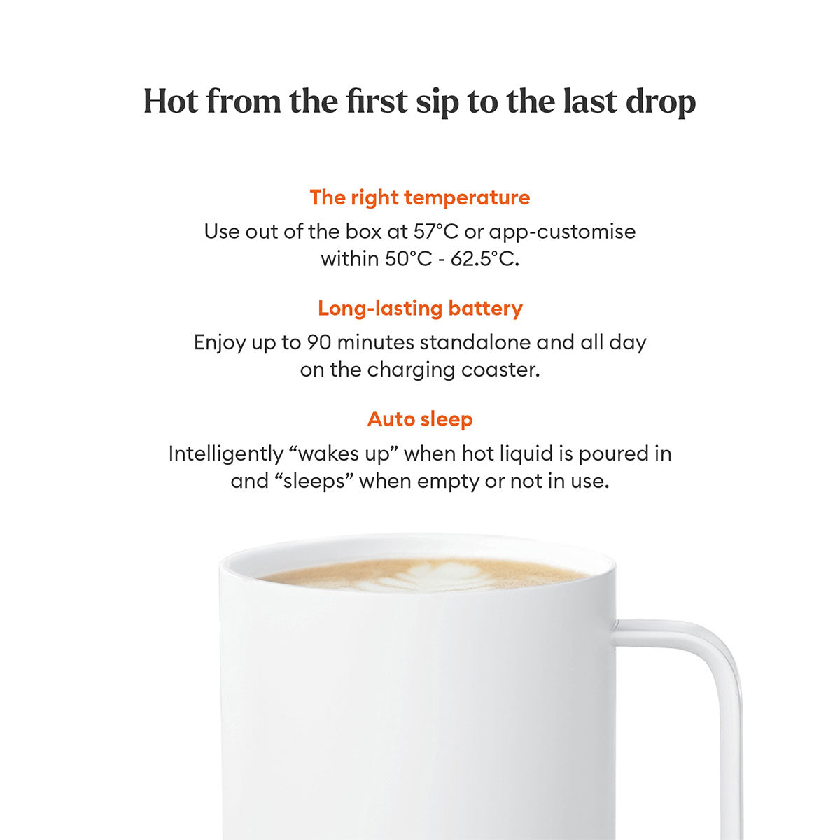 Ember Mug 2 | Smart Temperature Control Mug for Coffee & Tea EMBER