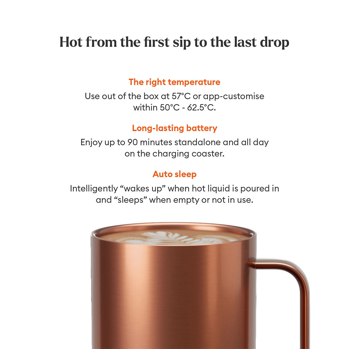 Ember Mug 2 | Smart Temperature Control Coffee & Tea Mug EMBER