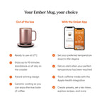 Ember Mug 2 Smart Mug - Perfect Temperature for Your Coffee, Tea & More EMBER