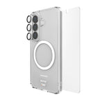 EFM Galaxy S26 D3O 3-in-1 Clear Case, Screen & Camera Protection