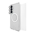 EFM Clear D3O Case, Screen & Camera Protector Bundle for Samsung S26+