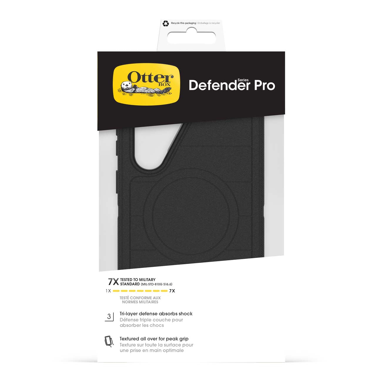 OtterBox Defender Pro Case with Magnets for Samsung Galaxy S26+ - Black 