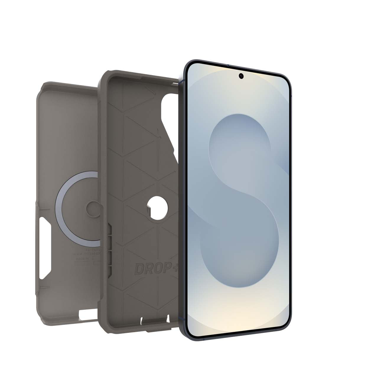 OtterBox Commuter Magnetic Case for Samsung Galaxy S26+ Cream 