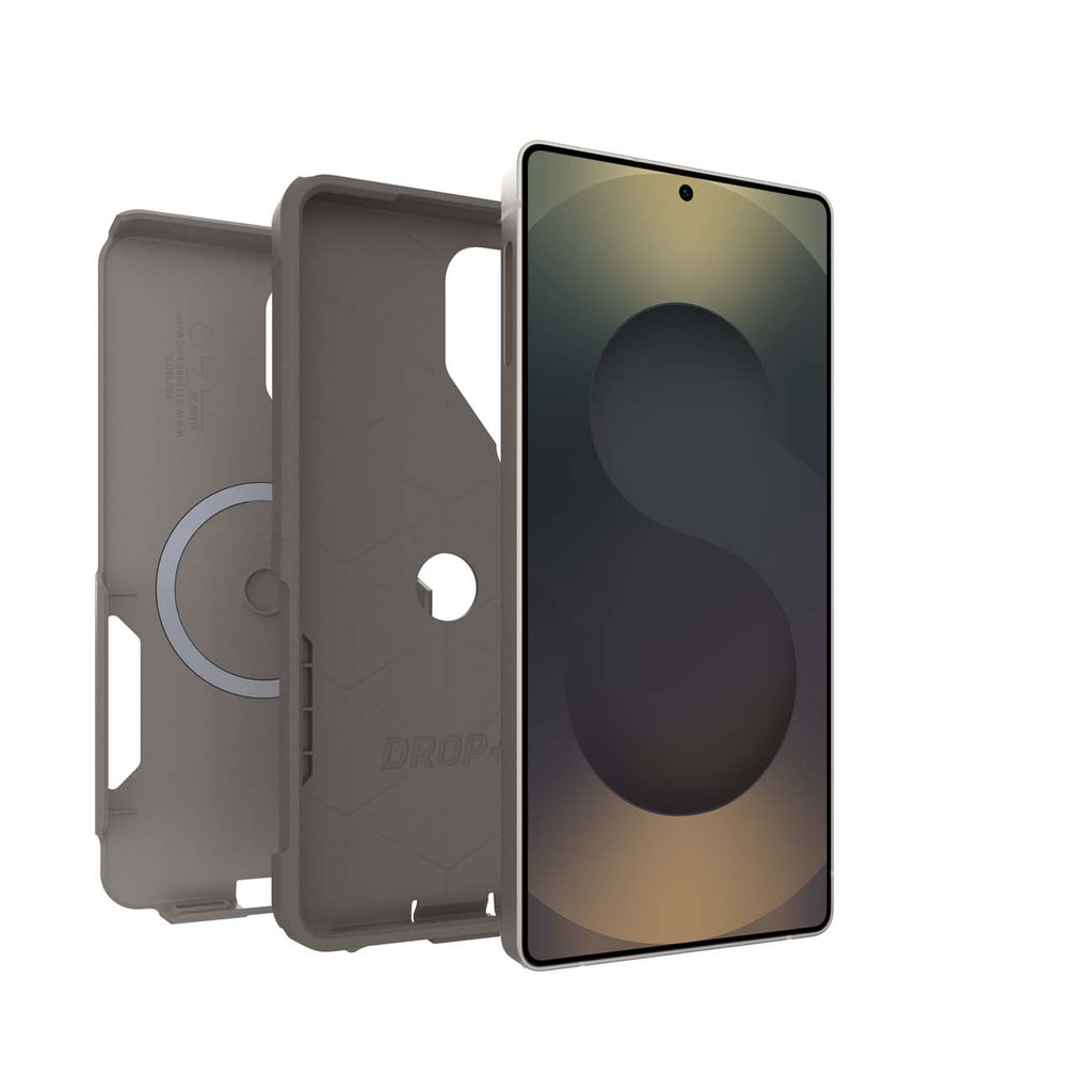 OtterBox Commuter S26 Ultra Case - Magnetic & Protective - Cream 