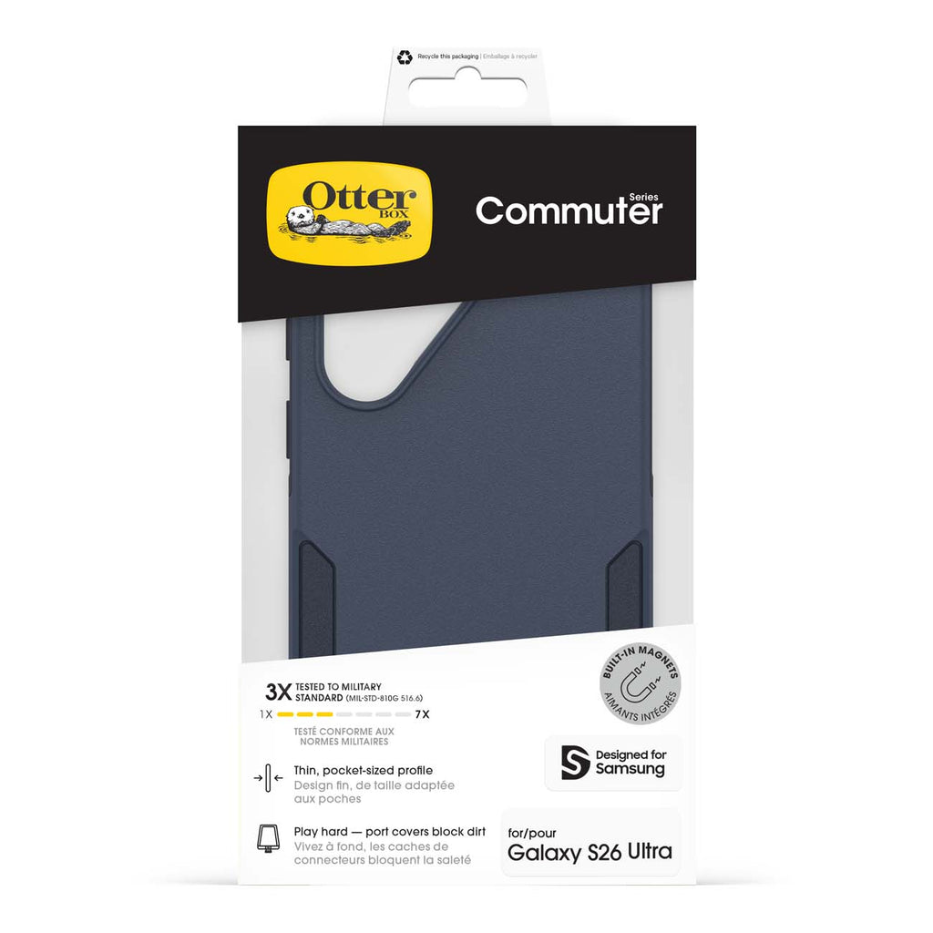 OtterBox Commuter Case for Samsung S26 Ultra - Magnetic, Riverside Blue 