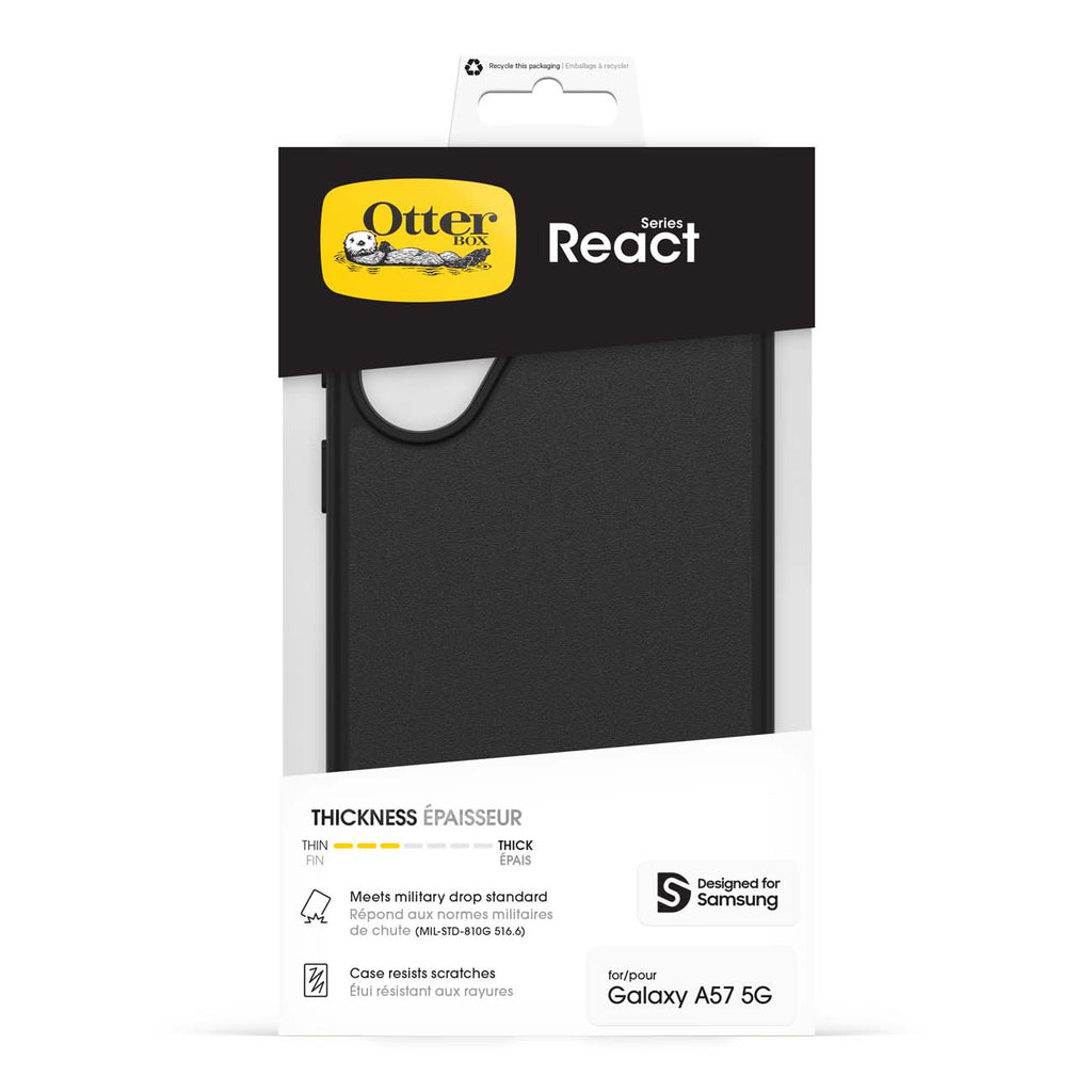 OtterBox React Case for Samsung Galaxy A57 (2026) - Black 