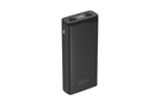 EFM 20000mAh Digital Power Bank - 20W Fast Charging - Black