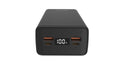 EFM 30000mAh Portable Power Bank - 20W Fast Charging - Black