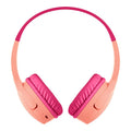 Belkin SoundForm Mini Pink Wireless On-Ear Headphones for Kids 