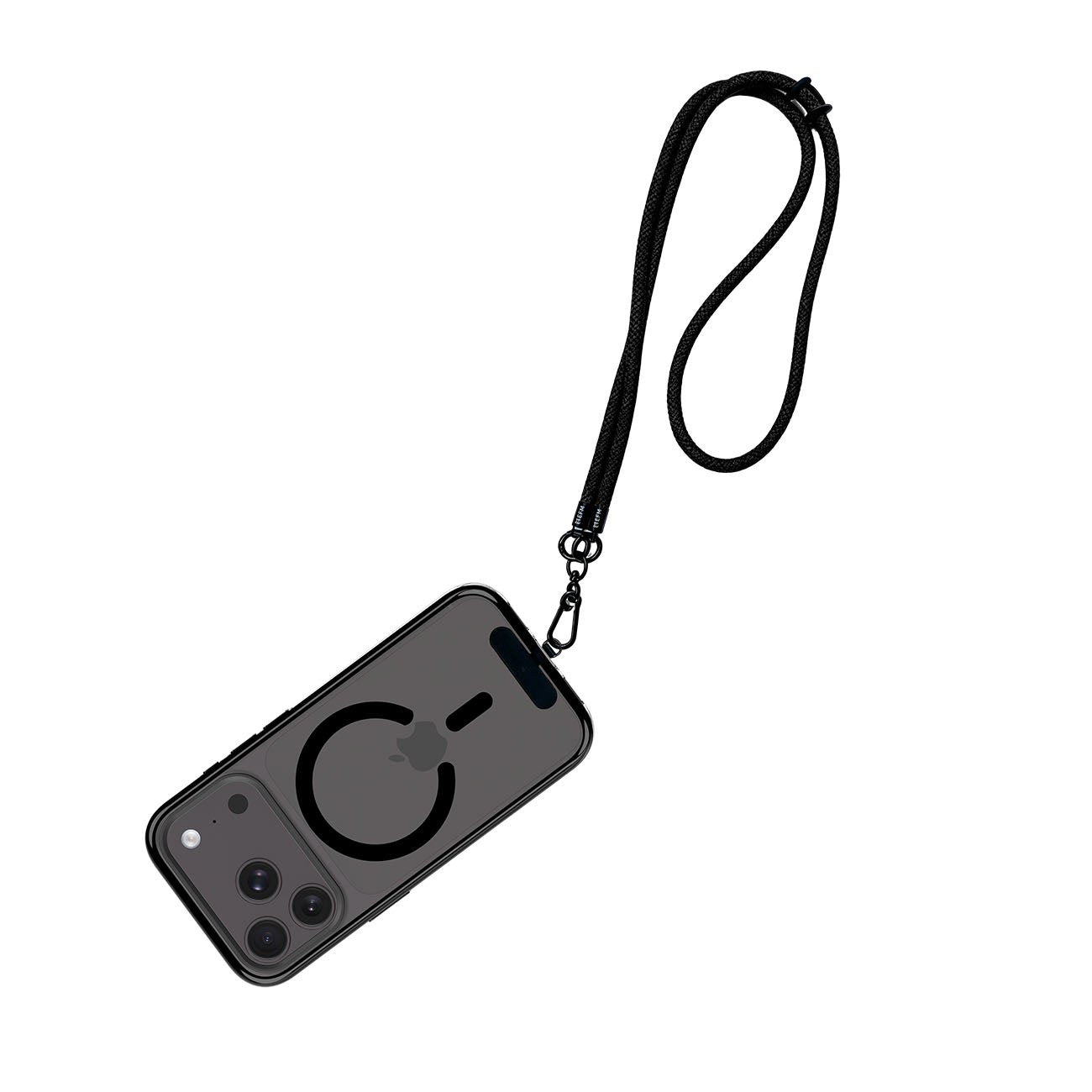 EFM Universal Phone Lanyard - Everyday Black Strap