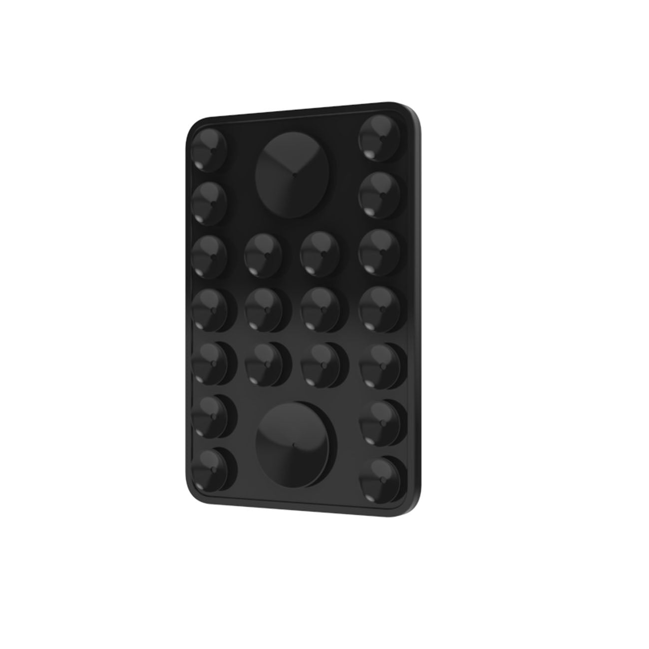 EFM Universal MagSafe Stick-On Ring - Black Silicone