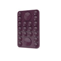 EFM Plum Universal Stick-On Magnetic Phone Ring - Silicone