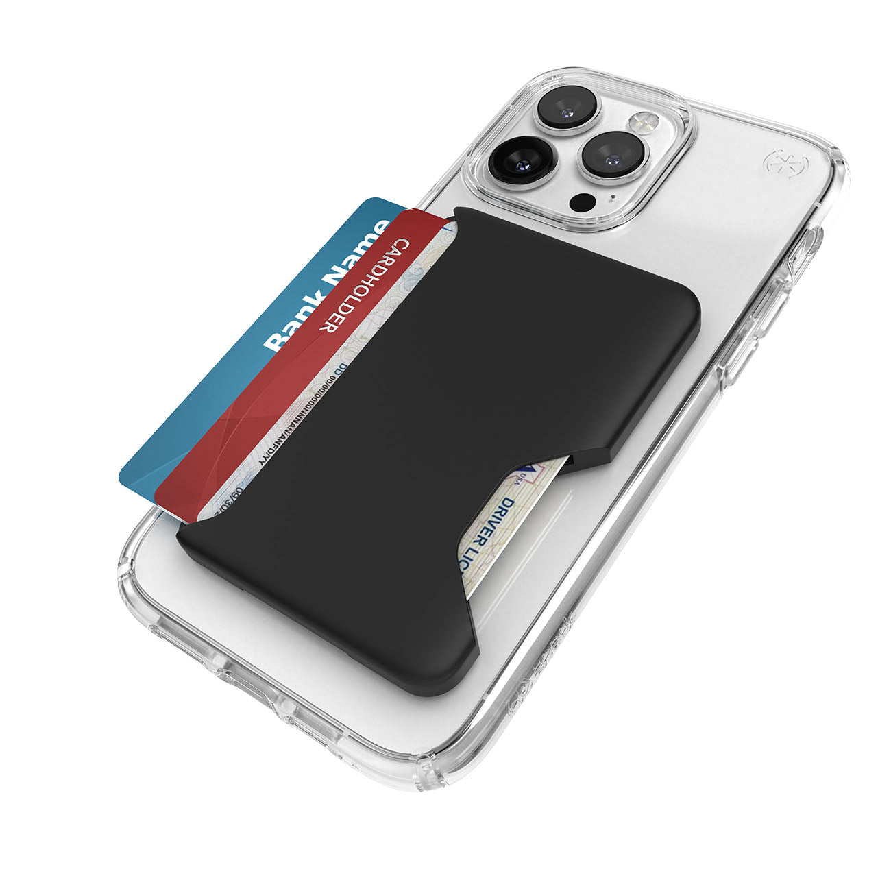 Speck ClickLock MagSafe Wallet - Secure Black Card Holder 