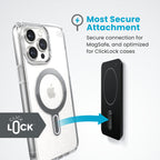 Speck Everywhere Mount with ClickLock - Universal Phone Holder - Black 