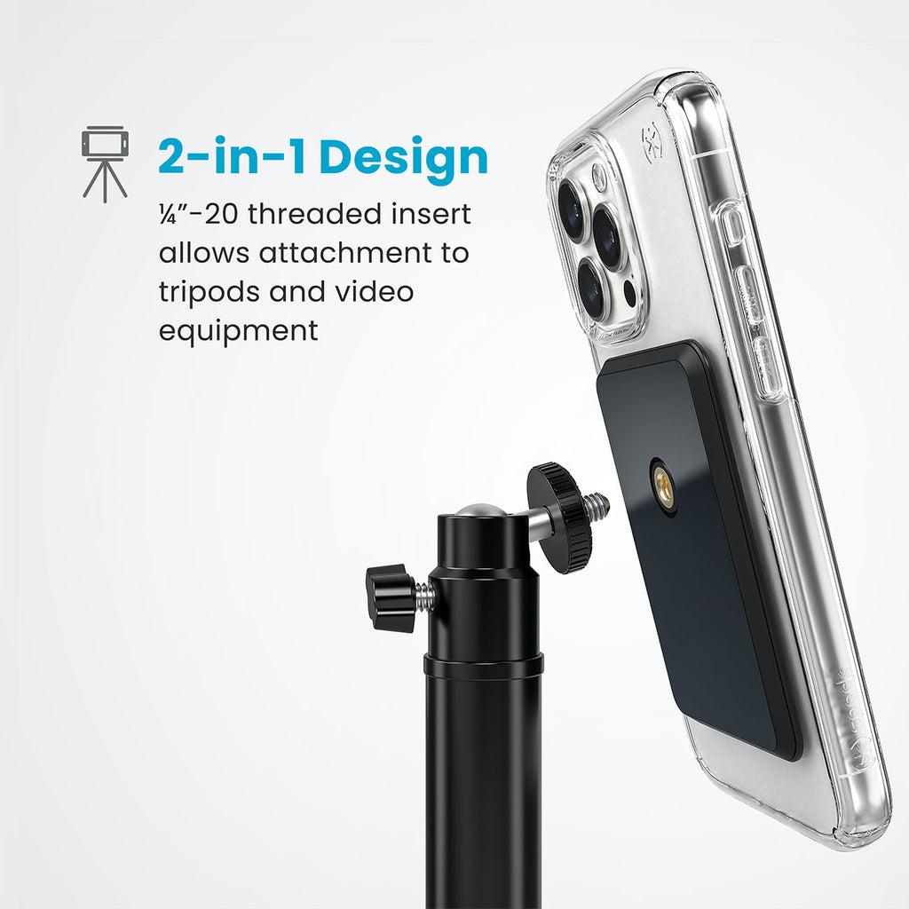 Speck Everywhere Mount with ClickLock - Universal Phone Holder - Black 