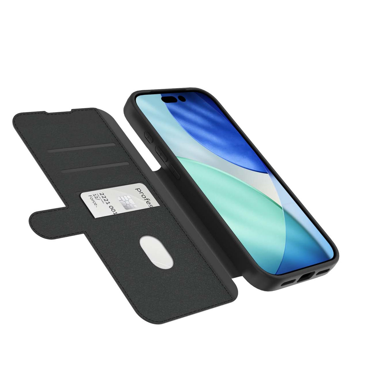 EFM Venice Wallet Case (EFCVEAE619BLA) – Black – image 3