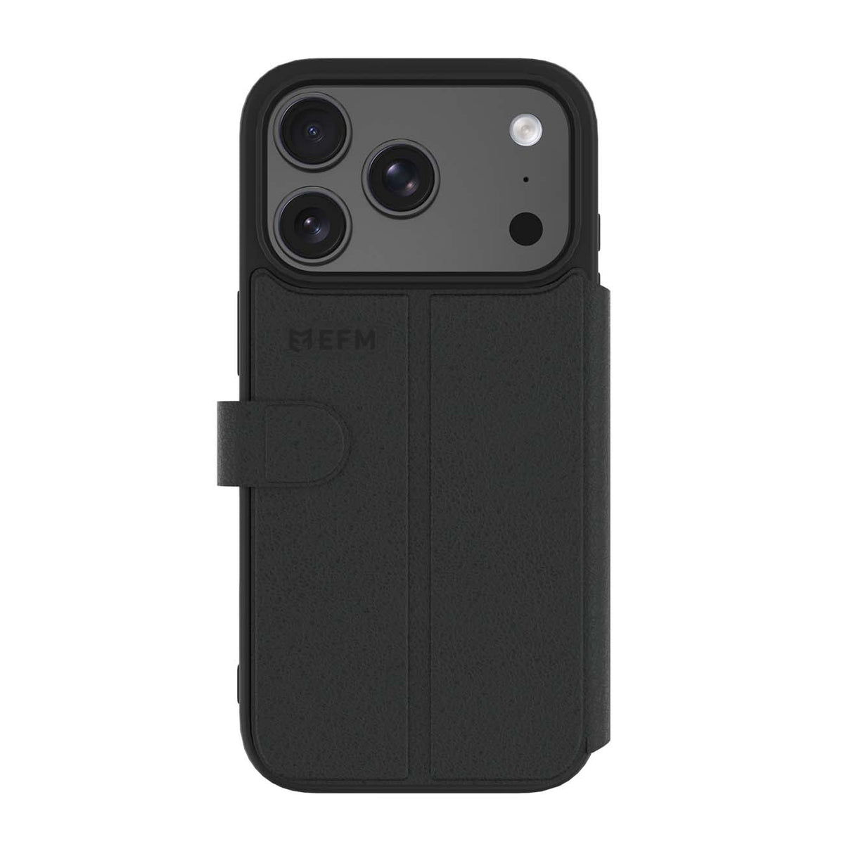 EFM Venice Wallet Case for iPhone 18 Pro Max – Black product image