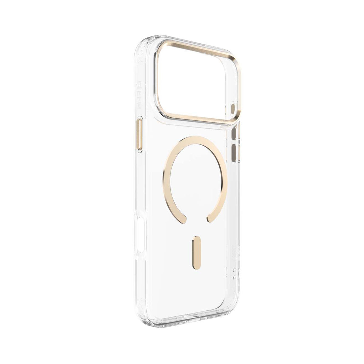 EFM Volta Case with D3O Zero for iPhone 18 Pro Max – Clear/ Gold product image 2