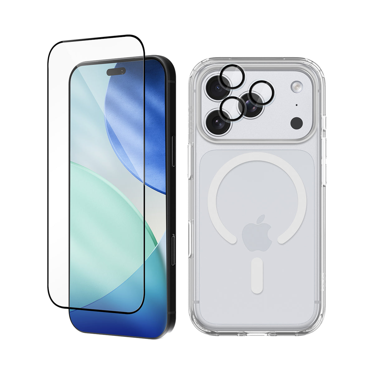 EFM 3-in-1 D3O Protection Bundle for iPhone 18 Pro – Clear product image