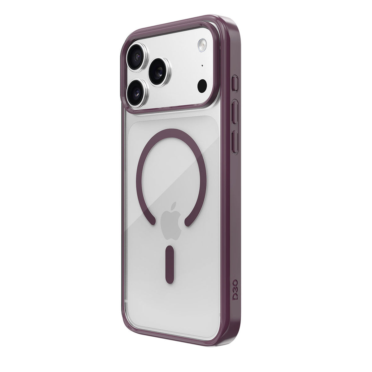 EFM Toronto Case with D3O Zero for iPhone 18 Pro Max – Plum Clear product image 2