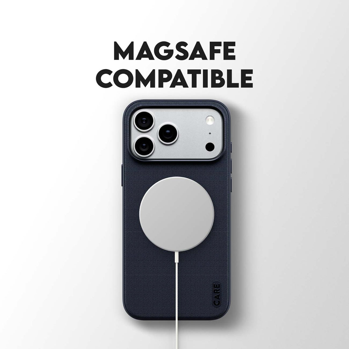 CARE by PanzerGlass Fusion Fabric MagSafe Case (CR17855) – Blue – image 2