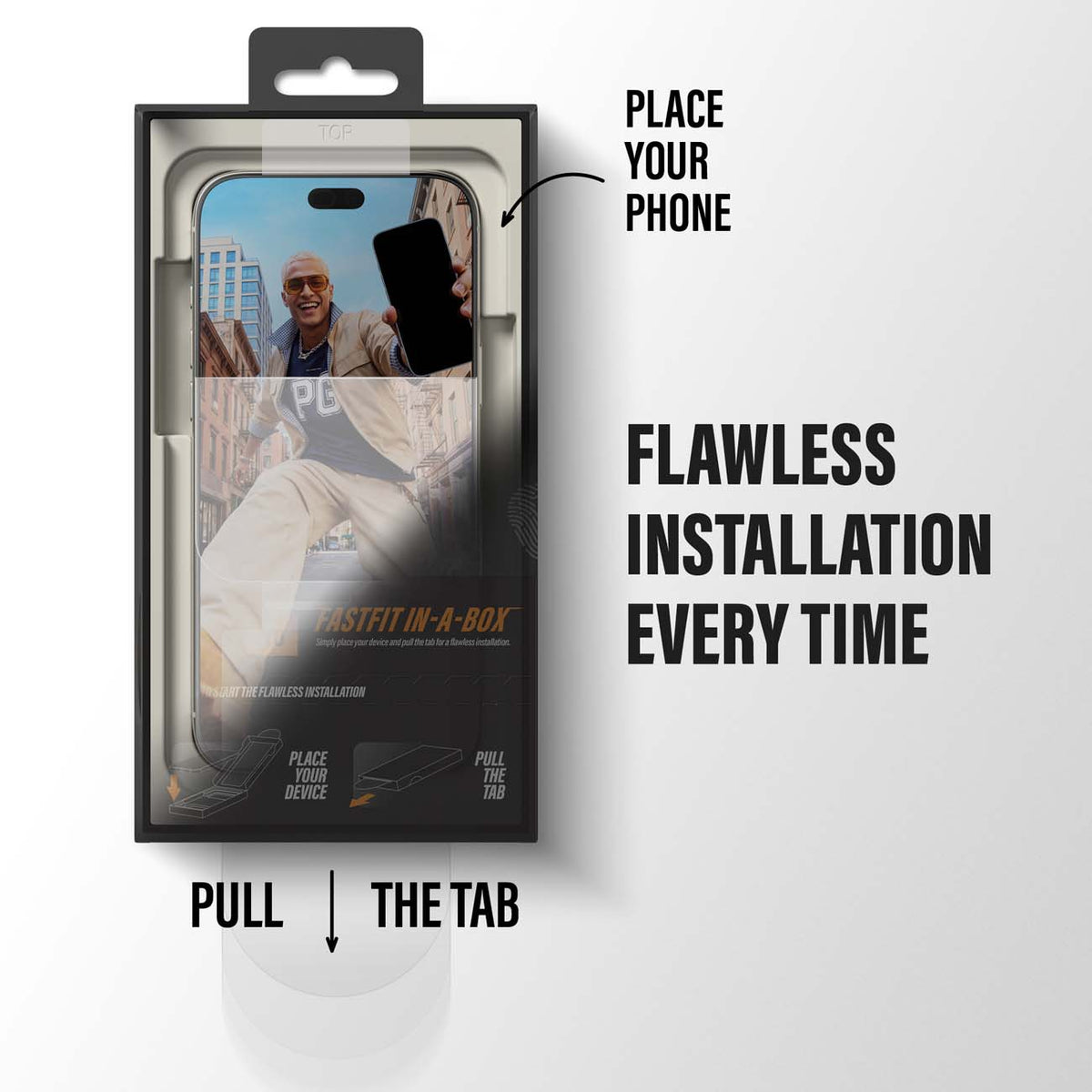 PanzerGlass Screen Protector for iPhone 18 Pro / iPhone 17 Pro – Clear product image 10