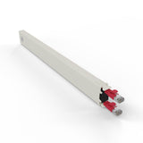 Patchbox Patchbox one Cassette 8RU STP Red (CONEX8STPRD)