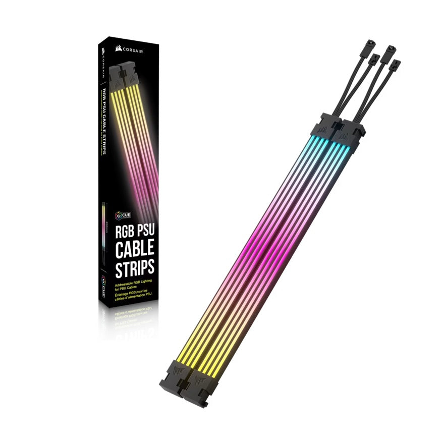 Corsair ARGB PSU Cable Strips - Custom PC Lighting Upgrade Corsair