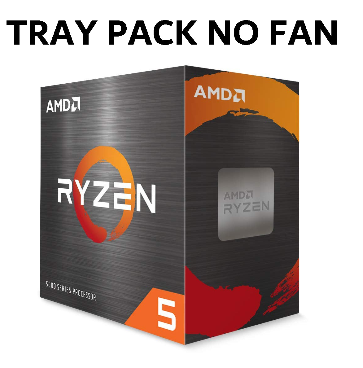 AMD Ryzen 5 Desktop CPU: 6 Cores, 12 Threads, AM4 Socket, Gaming Ready